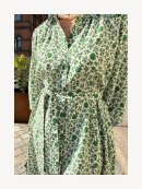 Max Mara - WALES SILK DRESS GRUEN