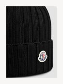 Moncler - wool beanie hat sort