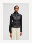 Moncler - Padded Wool Zip-Up Cardigan black