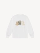 Ganni - langærmet T-shirt med dyreprint