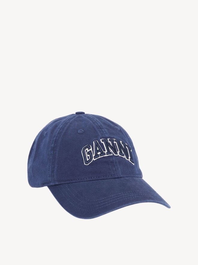 Ganni - Marineblå kanvaskasket