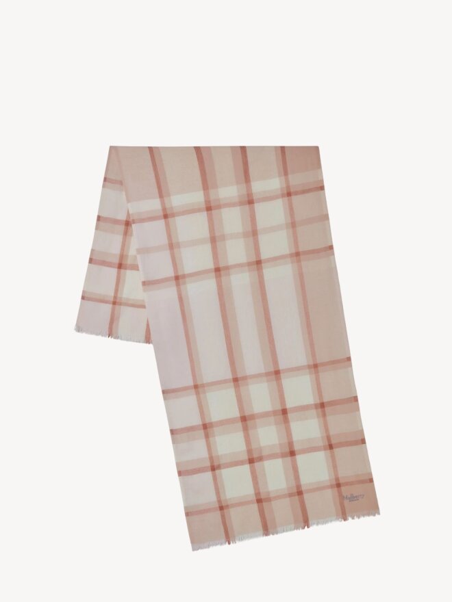 Mulberry - Mega Check Scarf