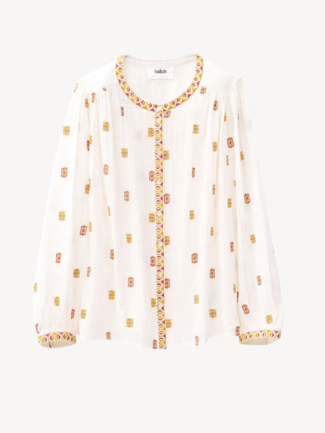 BA&SH - DAPHNE BLUSE ECRU