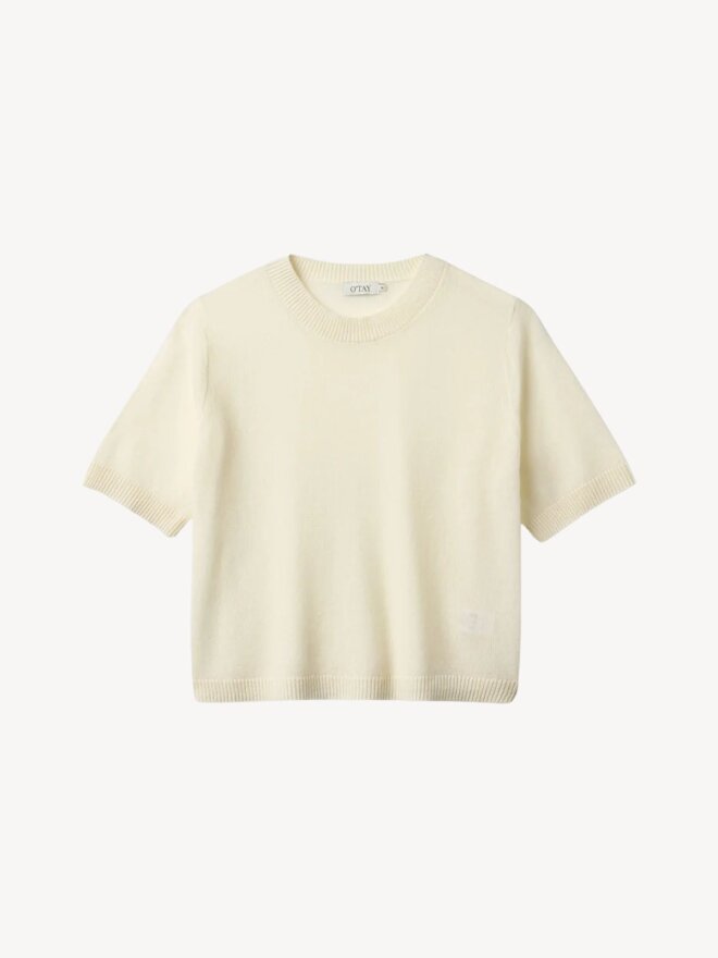 O TAY - LAURA Cashmere Strik T-shirt