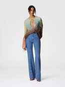 Missoni - GLIMMERBLUSE MED DYB UDSKÆRING