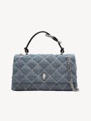 Marc Jacobs - THE QUILTED DENIM DUAL CHAIN SKULDERTASKE
