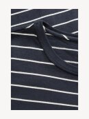 Skall Studio - LOUI BLUSE NAVY/HVID