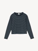 Skall Studio - LOUI BLUSE NAVY/HVID
