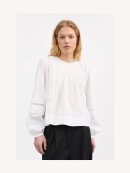 Skall Studio - LEAF BLUSE HVID