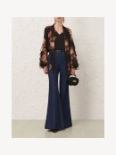 Zimmermann - HYPNOTIC FLUTTER BLUSE
