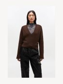 Ganni - SWEATER MED V-UDSKÆRING