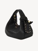 Ganni - HOBO MINI GRAINED TASKE SORT
