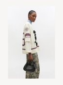 Ganni - HOBO MINI GRAINED TASKE SORT