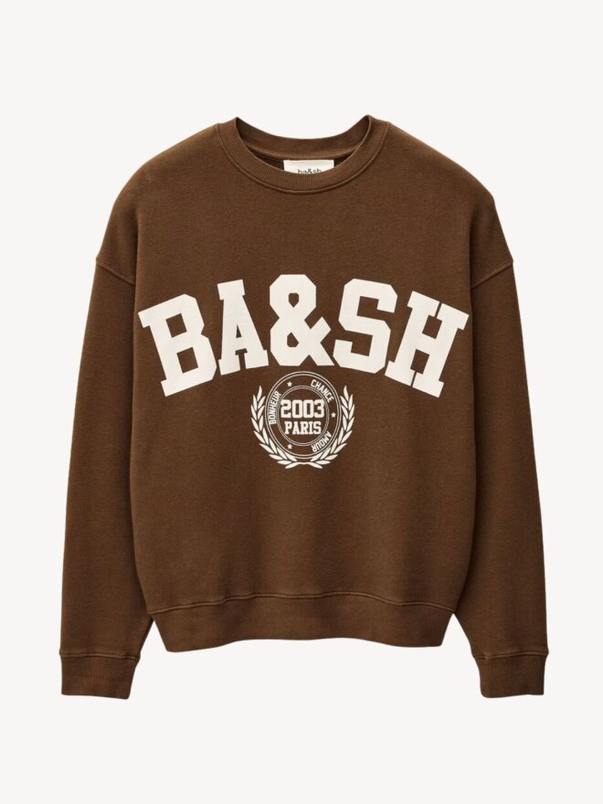 BA&SH - BENJAMIN SWEATERSHIRT TERRE