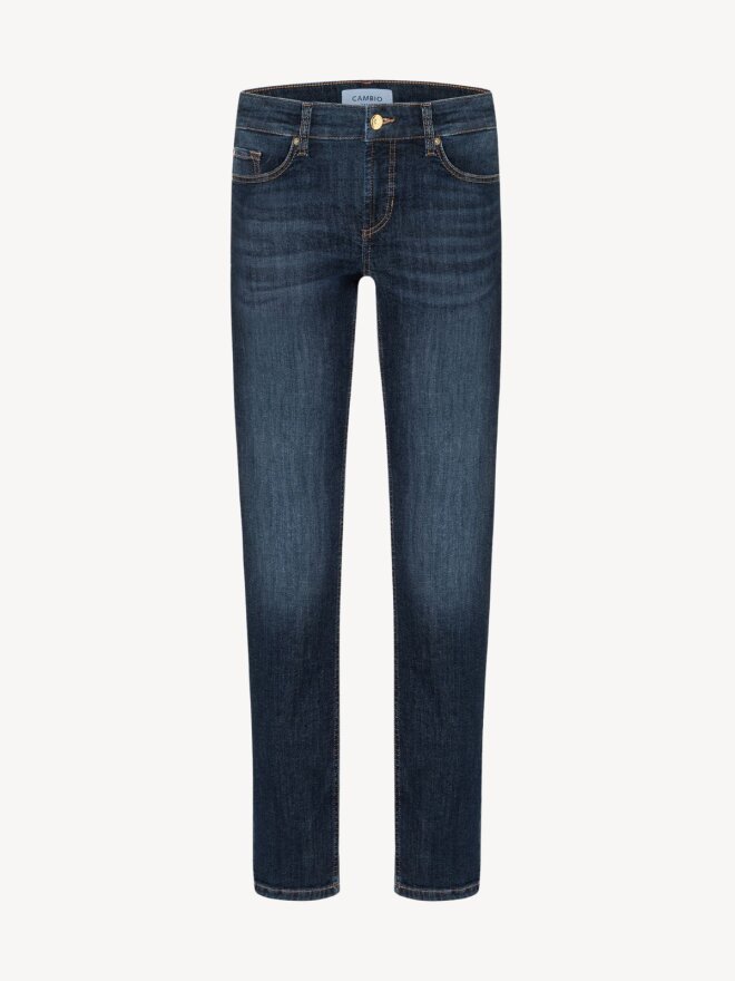 Cambio - PIPER LONG JEANS DARK USED