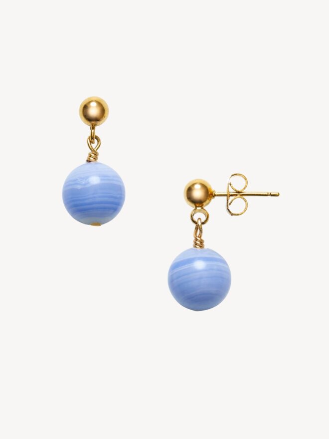 Anni Lu - FLOAT ØRERINGE BLUE LACE