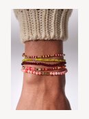Anni Lu - TAN LINE ARMBÅND BURGUNDY