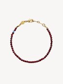 Anni Lu - TAN LINE ARMBÅND BURGUNDY