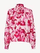 Stine Goya - HIGH NECK LONG SLEEVE TOP MAGNOLIAS