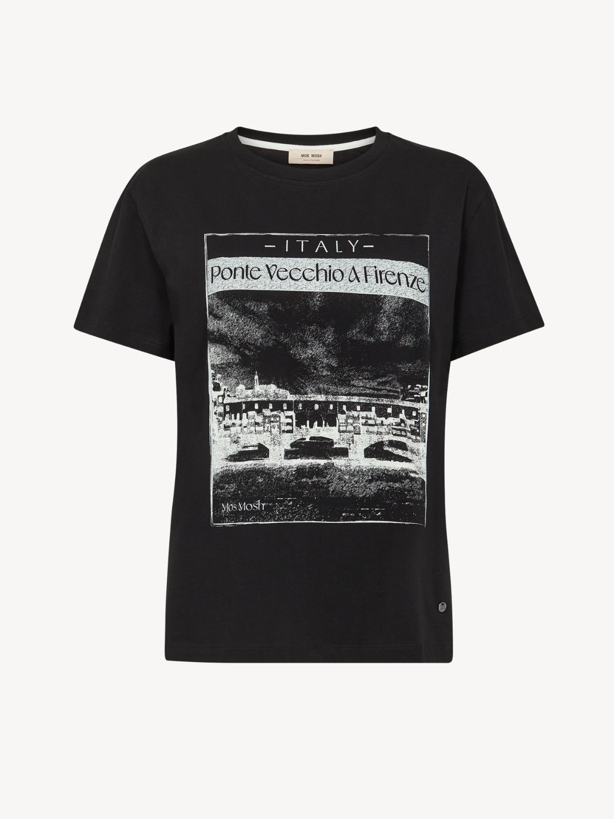 Mos Mosh - ANSIE T-SHIRT SORT Mos Mosh - ANSIE T-SHIRT SORT