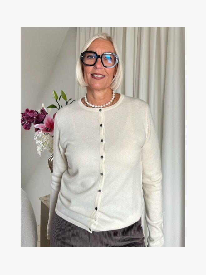 Sandtex - SANDY CARDIGAN CREAM