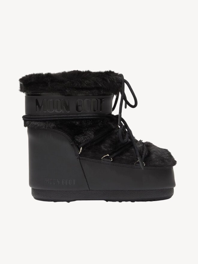 MOON BOOT - ICON LOW FAUX FUR BOOTS