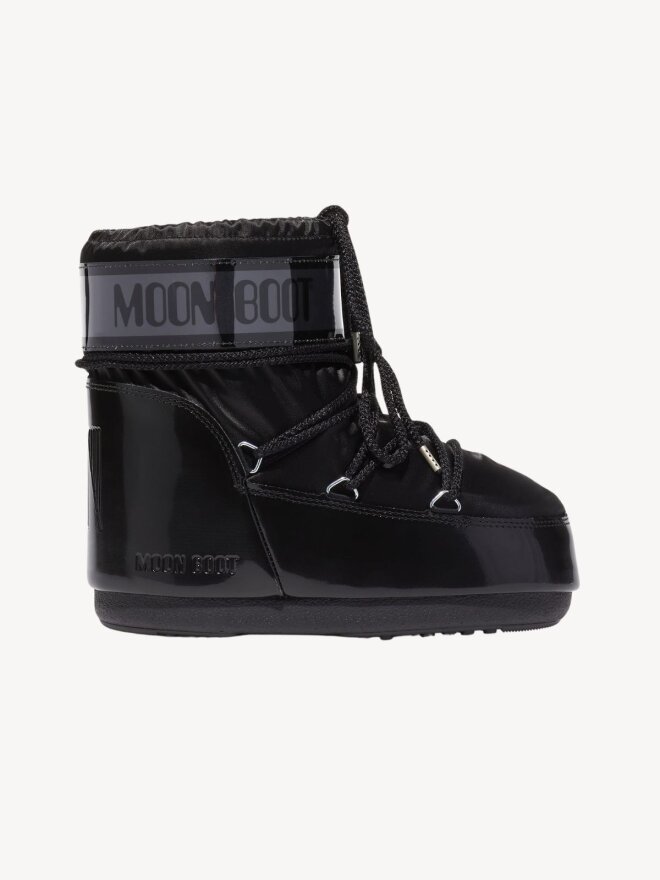 MOON BOOT - ICON LOW GLANCE SATIN BOOTS