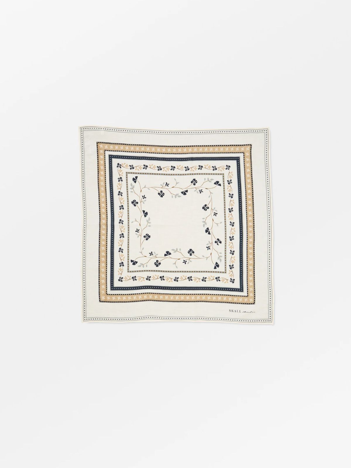 Skall Studio - Skall floral scarf 55x55 Skall Studio - Skall floral scarf 55x55