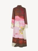 Stine Goya - LANGÆRMET KJOLE MED MØNSTER