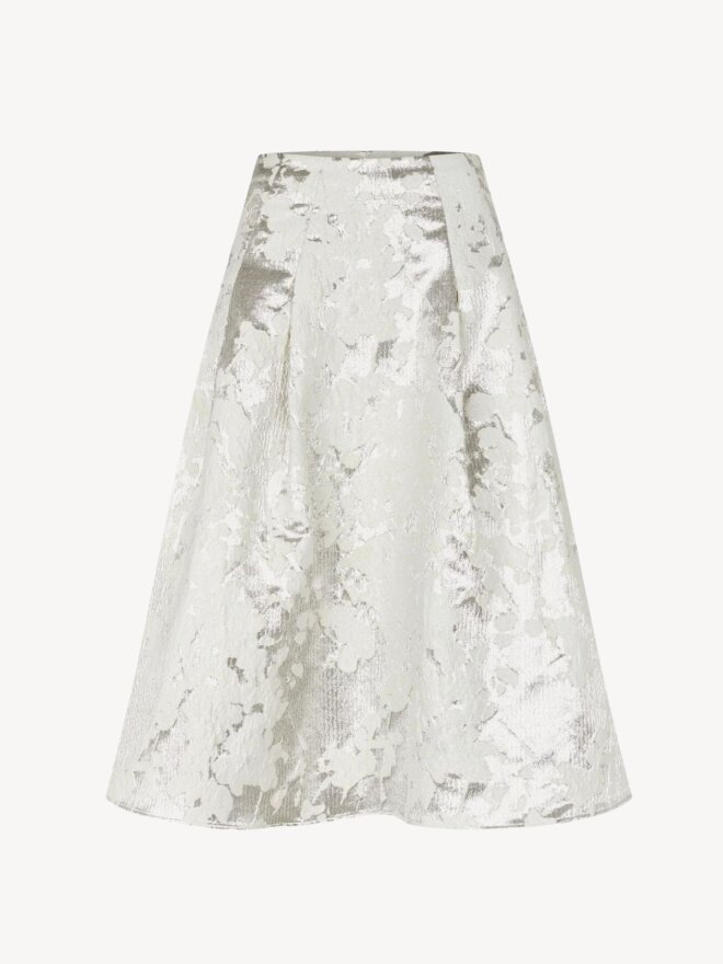 Stine Goya - MIDI NEDERDEL I SØLV LOOK