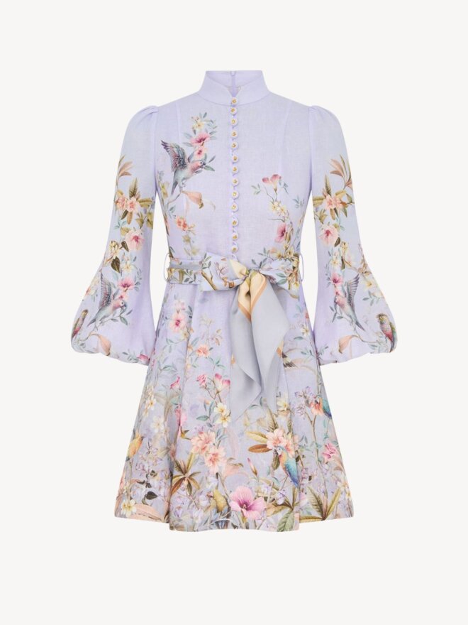 Zimmermann - MINI KJOLE MED KNAPPEDETALJER