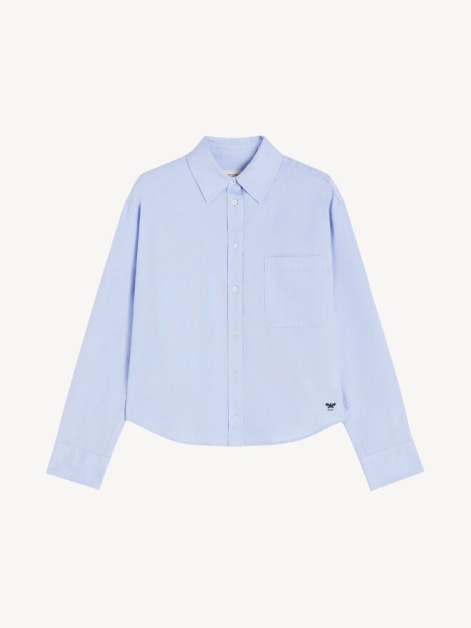 Max Mara - NUORO SKJORTE AZURBLÅ