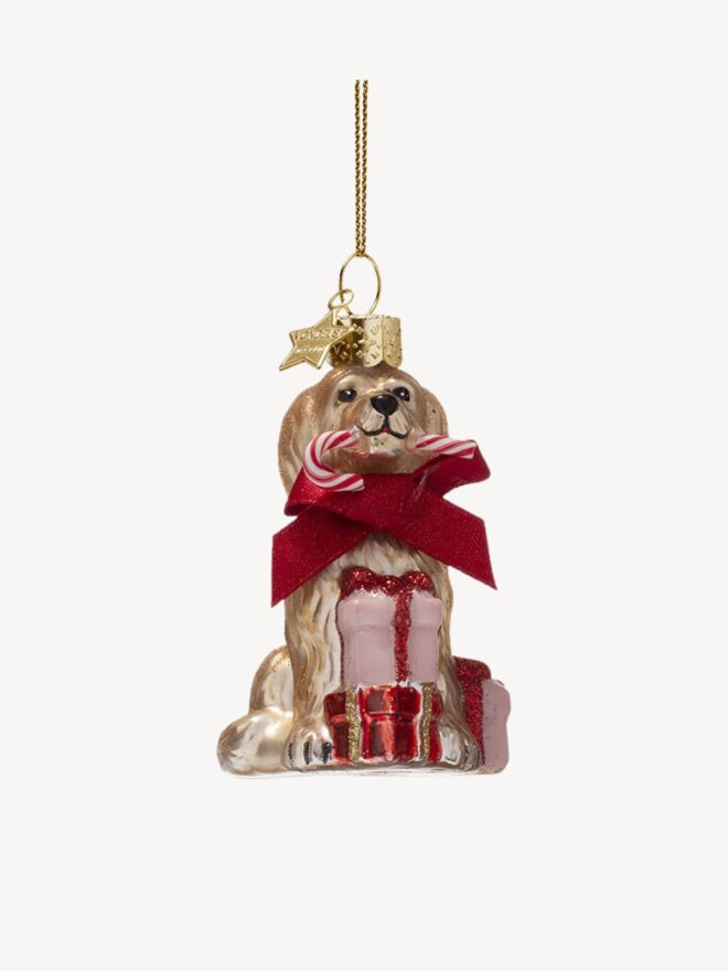 Vondels - COCKAPOO DOG JULEPYNT Vondels - COCKAPOO DOG JULEPYNT