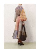 Zimmermann - STRIPED MIDI DRESS