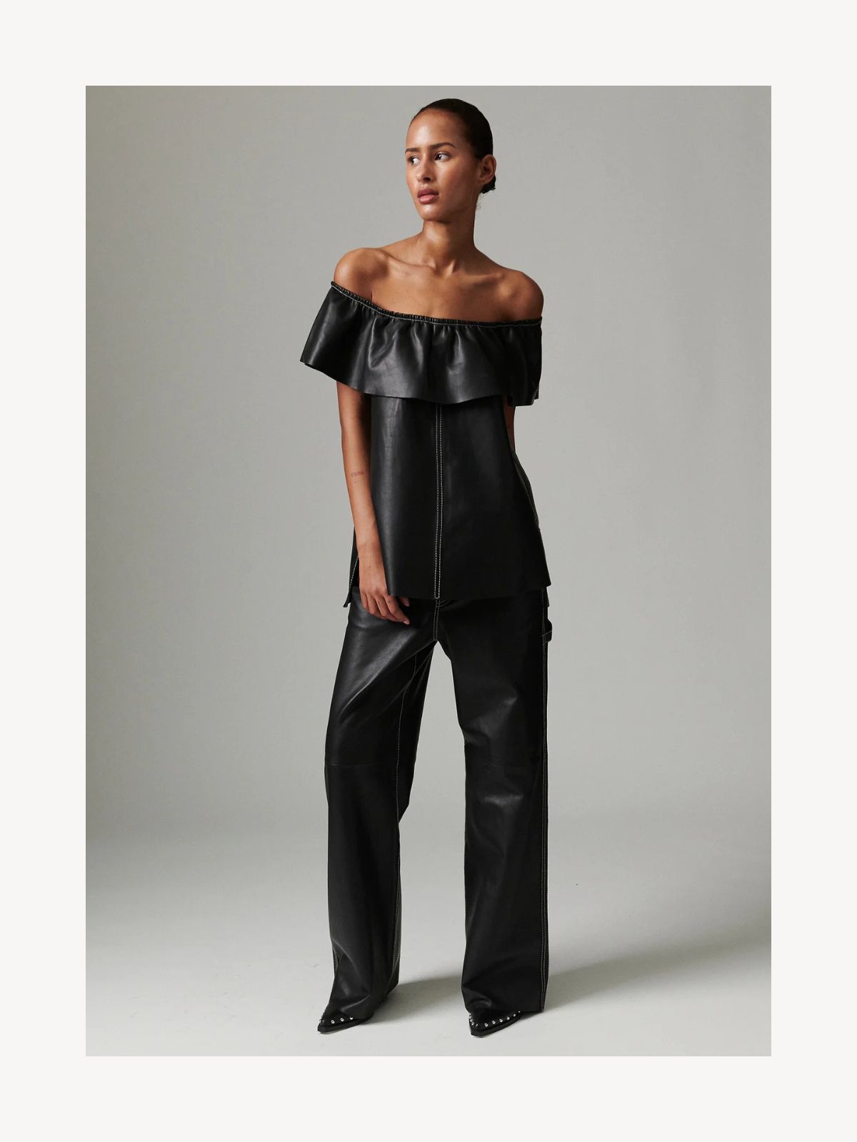 DAY Birger et Mikkelsen - YANNA LÆDER BUKSER DAY Birger et Mikkelsen - YANNA LÆDER BUKSER