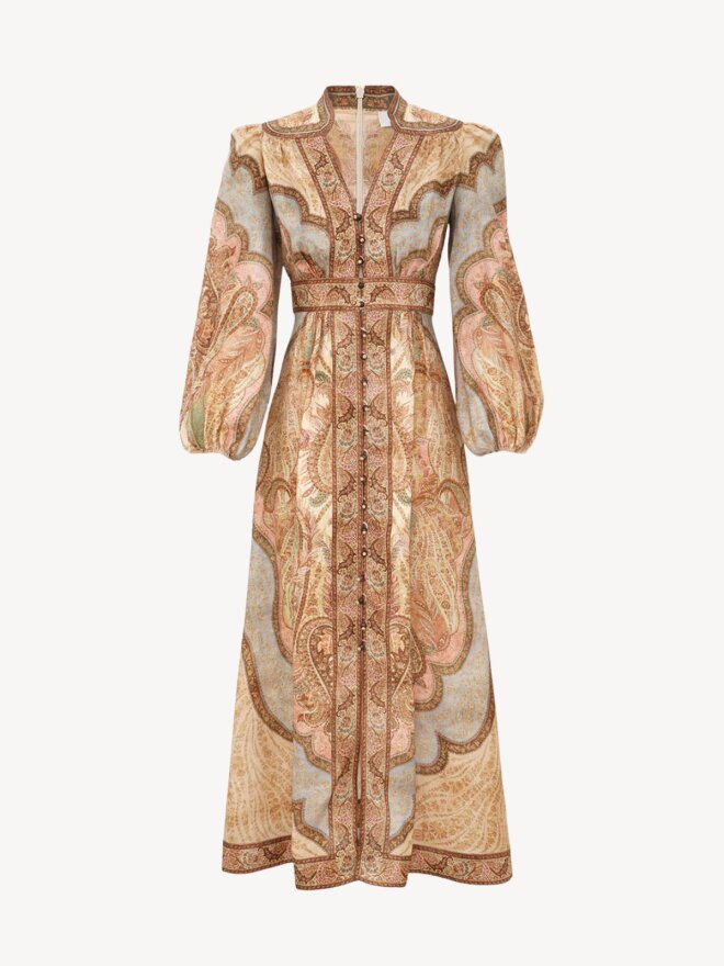 Zimmermann - WANDERLUST Midi Kjole