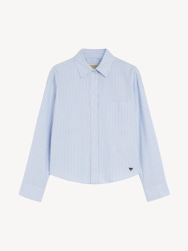 Max Mara - EDEN STRIBET SKJORTE