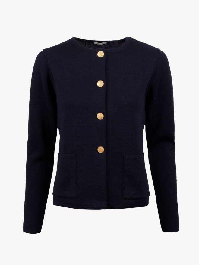 Stenstrøms - STINA CARDIGAN SORT