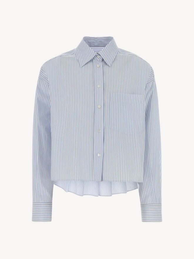 Max Mara - EDEN STRIBET SKJORTE