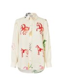 Stine Goya - Sofistikeret Skjorte Horses