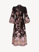 Zimmermann - Luna Button Midi Dress