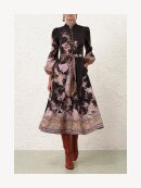 Zimmermann - Luna Button Midi Dress