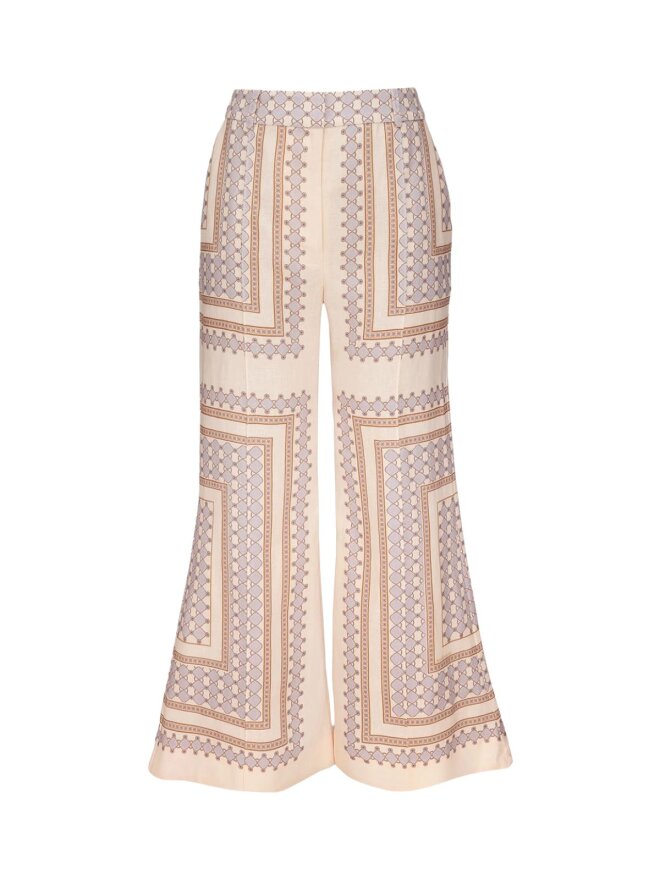 Zimmermann - Cropped Flare Pant