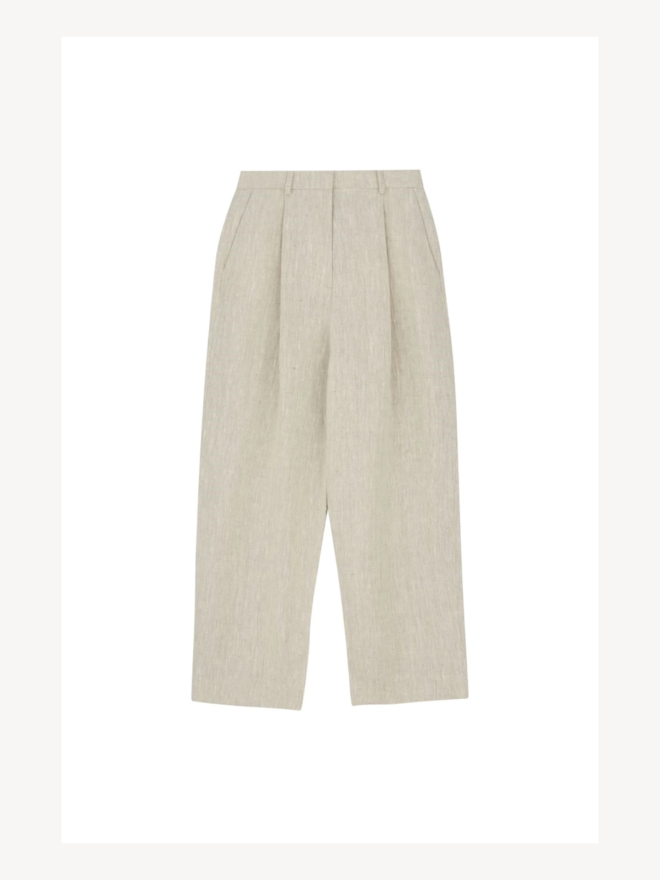 Skall Studio - SKALL STUDIO BOB TROUSERS LIGHT LINEN
