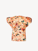 Ulla Johnson - blomstret Abril bluse med pufærmer