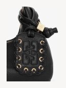 Ganni - Sort mini Hobo taske