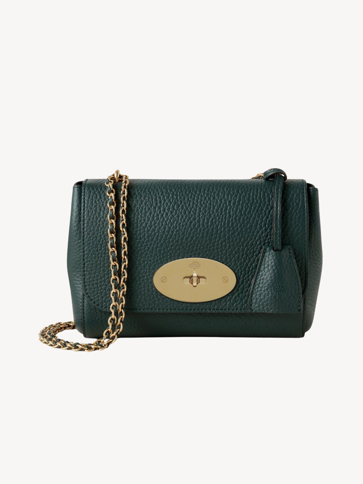 Mulberry - LILY HEAVY GRAIN GRØN Mulberry - LILY HEAVY GRAIN GRØN