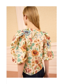 Ulla Johnson -  FLORIELLE Abalone Flora Bluse