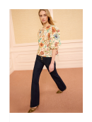 Ulla Johnson -  FLORIELLE Abalone Flora Bluse