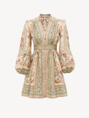 Zimmermann - Roselight Plunge Mini Dress Zimmermann - Roselight Plunge Mini Dress